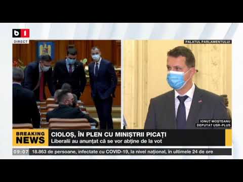 ȘTIRI B1 ORA 9.00 CU ȘTEFAN PĂSCUȚĂ - MARȘUL LUI CIOLOȘ CĂTRE PARLAMENT
