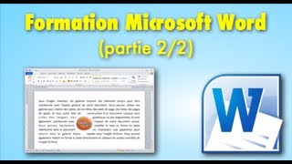 Cours / Formation Microsoft Word (partie 2/2)