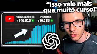 🤯Faça ISSO no ChatGPT Para Viralizar Seu Canal Dark e Faturar Muito em 2026!