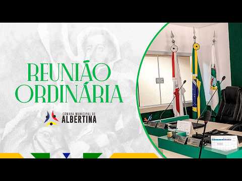 🏛️ Décima Segunda Reunião Ordinária de 2026 - Câmara Albertina -