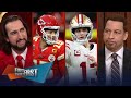 Mahomes wins SB MVP, ‘greatest accomplishment’ & Purdy impress in loss? | NFL | FIRST THINGS FIRST