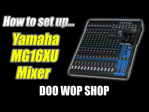 Yamaha MG16XU Analog Mixer
