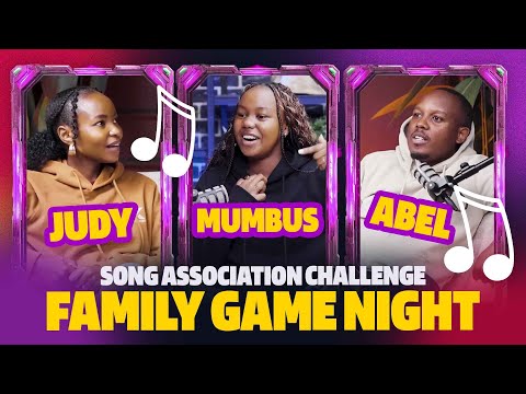 FAMILY GAME NIGHT: Song Association Challenge ||Who Knows Kenyan Hits Better? 🎵