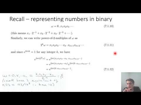 Quantum fourier transform, phase estimation