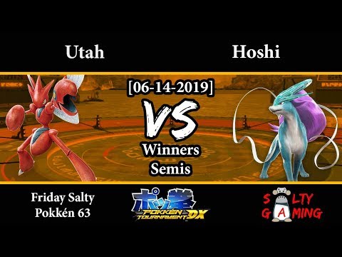 [2019-06-14] Pokkén - Utah (Scizor) vs Hoshi (Suicune) WS