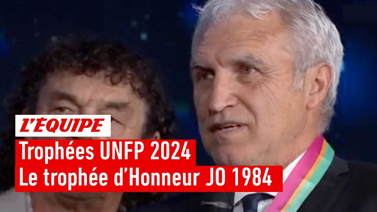 Trophées UNFP 2024 - Le trophée d’honneur UNFP pour l'équipe de France olympique de 1984