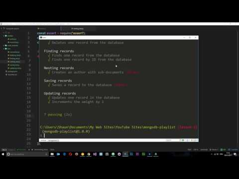 MongoDB Tutorial 16 Nesting Sub Documents