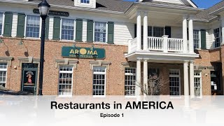 VLOG - Taste of KERALA in AMERICA - Restaurants in America- Episode 1|| Aroma Indian Restaurant NJ