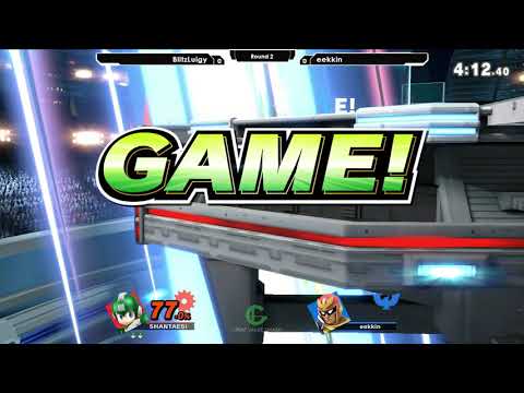 Smash Ultimate: BlitzLuigy (Megaman) V eekkin (Captain Falcon) - Synthesis 33 Tournament SSBU
