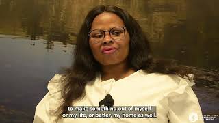 Nolubabalo – from floor mopping to four-time graduate