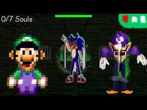 Luigi's Basics Into The Sewers (Version 2) - Baldi's Basics V1.4.1 Mod