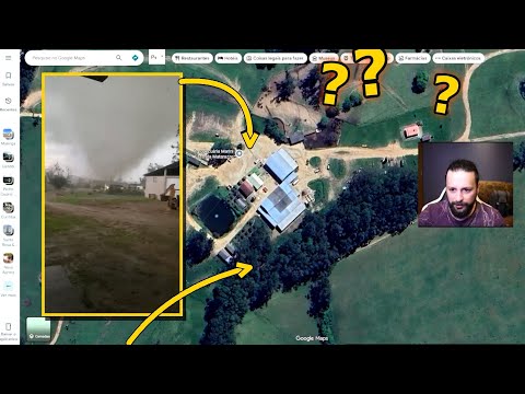 PROCUREI O LOCAL EXATO ONDE O TORNADO DE PEDRO OSORIO/RS FOI FILMADO 🌪️