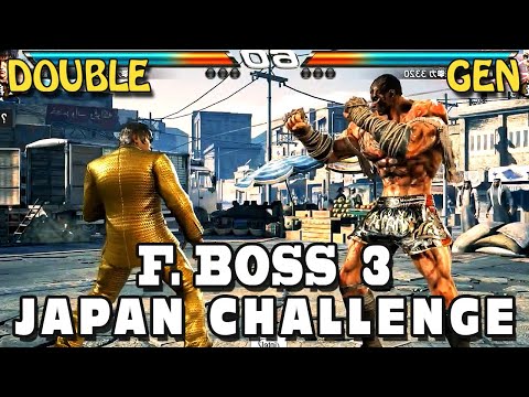 Double (Law) Vs Gen (Fahkumram) - F. Boss 3 - Tekken 7 Japan Challenge
