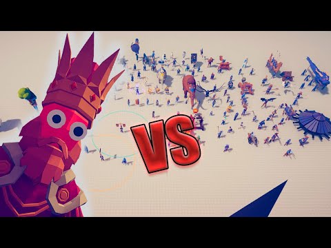 THE KING vs EVERY UNITS 1vs1 - Totally Accurate Battle Simulator | TABS