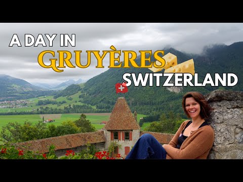 Day Trip to Medieval Gruyères, Switzerland from Basel | fondue, castle, and cheese travel vlog