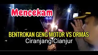 Download lagu Bentrokan Geng Motor VS Ormas, Diciranjang Cianjur mp3