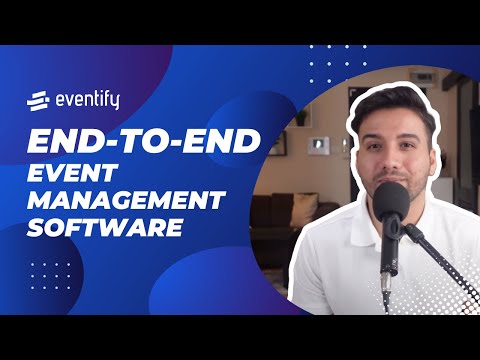 Eventify end-to-end event management overview