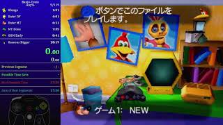 Banjo-Tooie Any% Speedrun in 27:57 (RTA)