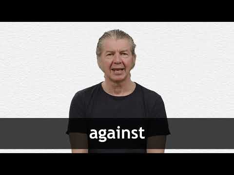 AGAINST definition in American English