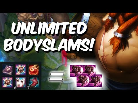 NO BodySlam Cooldown!? NEW Build for Gragas PBE? | Panunu feat. IKeepItTaco