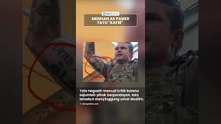 Menhan AS Pete Hegseth Dikritik Gegara Pamer Tato Bertuliskan "Kafir" di Bisep Lengan Kanan