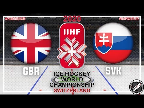 Great Britain - Slovakia 🏆 Main round ★ 2020 IIHF Ice Hockey World Championship