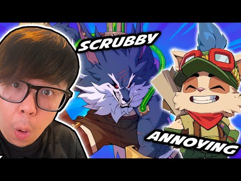 TEEMO IS KEEPAWAY MENANCE AND WARWICK PRESSES BUTTONS VERY GOOD
