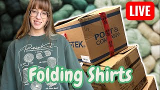 Folding Sweatshirts LIVE 2/20/26