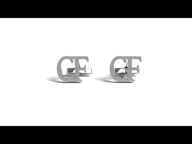 Vídeo relacionado con Gemelos Personalizados Hombre Boda Plata de Ley - Gemelo Camisa Caballero Regalo Novio o Padrino - Gemelo con iniciales o Mensaje de Texto (A1)