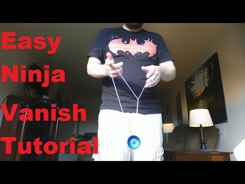 Easiest Ninja Vanish Yoyo Trick - Easy Yoyo Tricks