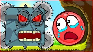 ЭТОТ БОСС ПИЛА УДИВИЛ ! КРАСНЫЙ ШАРИК - новая веселая игра ! Мультик Для детей !