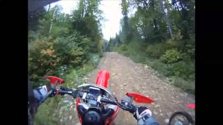 preview picture of video 'Sept 14 2013 Martin CRF450X Gerald CRF250X'