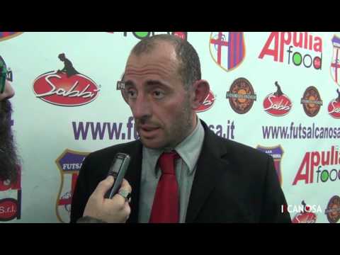 Interviste Apulia Food Canosa vs Isernia C5 - Serie B gir F stagione 2016/17