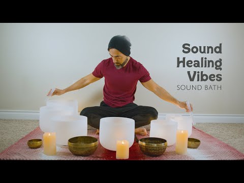 5 Minute Sound Bath | Sound Healing Vibes For Relaxation & Stress Relief