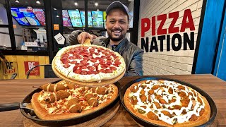 Amazing LOADED PIZZAS of Pizza Nation | New Pizza Inventions | Karachi Food