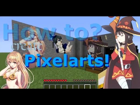 [MC] Howto simply create Pixelarts with OpenComputers, Tutorial by Antonio Noack