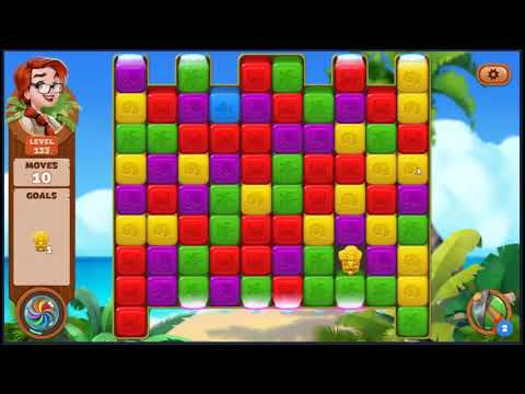 Lost Island Blast Adventure Level 133 - NO BOOSTERS 🏝️ | SKILLGAMING ✔️