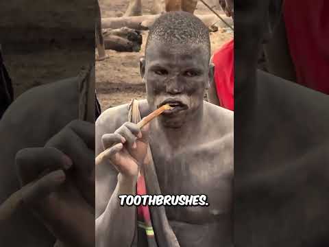 This Tribe Has a GENIUS Way of Brushing Teeth!