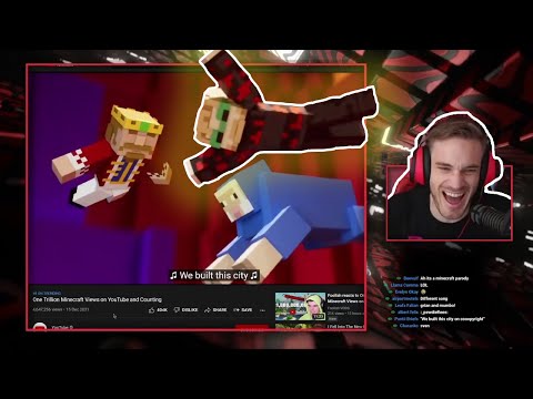 PewDiePie Reacts to "One Trillion Minecraft Views on YouTube and Counting"