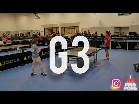 Kou Lei (2844) vs Ayano Takeda (2241) // Joola LA Open - Open Singles RR Group 12-10-22