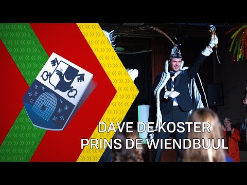Dave de Koster prins De Wiendbuul - 25 november 2019 - Peel en Maas TV Venray