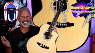 Check Out The Vangoa 3/4 Size Electric Acoustic Guitar! Perfect For Travel Or Learning!