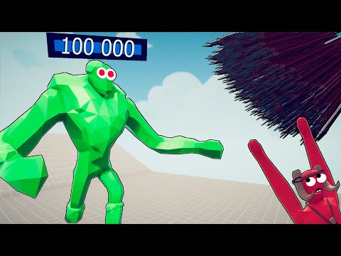 ZOMBIE ICE GIANT vs EVERY GOD - Totally Accurate Battle Simulator | TABS
