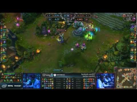 League of Legends - Azubu Frost vs. Gambit - Semi Final #2 - IEM Katowice 2013 - P2