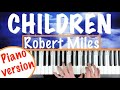 CHILDREN By Robert Miles Piano Tutorial Main Theme