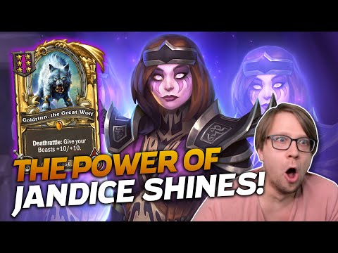 The Power of Jandice Shines Bright! | Hearthstone Battlegrounds | Savjz