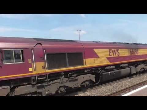 DB schenker  66130  Margam to Dollands moor loaded steel train