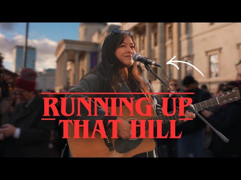 You NEED to hear this POWERFUL street performance | Running up that hill (Kate Bush)