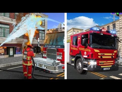 SUPER GAME | NY City Firefighter Driving Simulator 2019 gameplay | Games Lovers