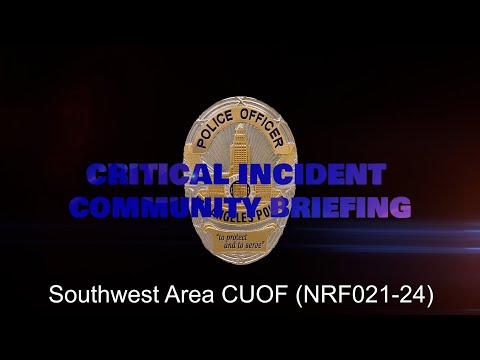 Southeast Area CUOF 4/27/2024 (NRF021-24)